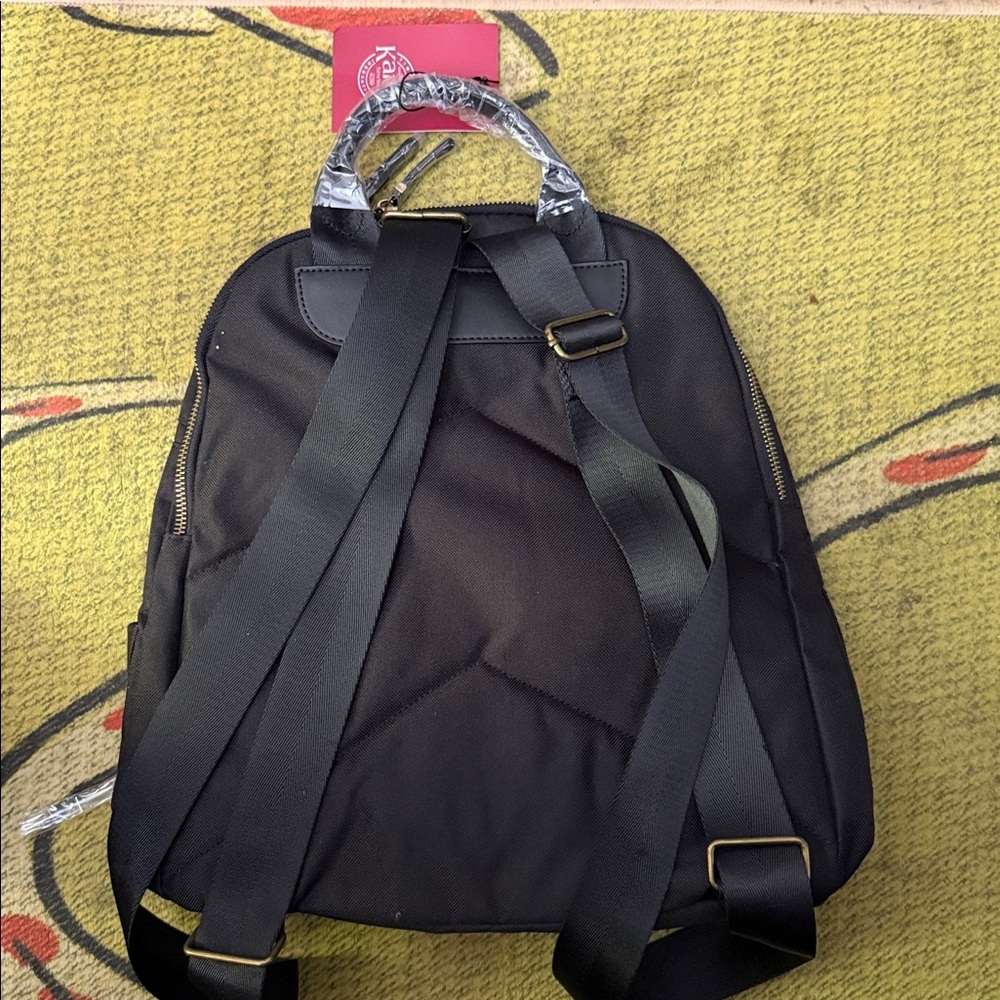 Nwt Kamp Black Backpack With Multiple Pockets - image 4